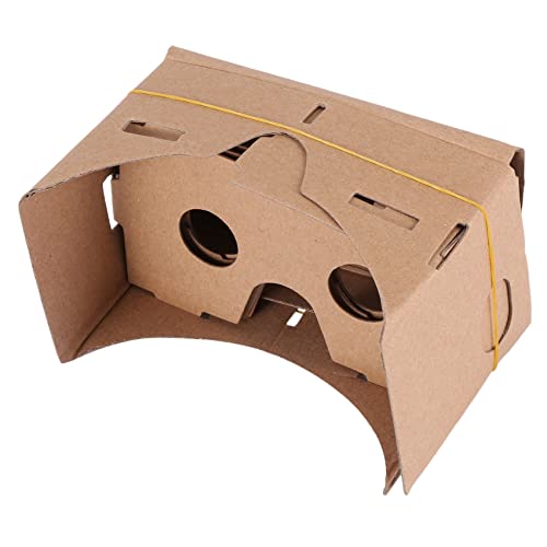 Geuxe 6 inch DIY 3D VR Virtual Reality Glasses Hardboard for Cardboard