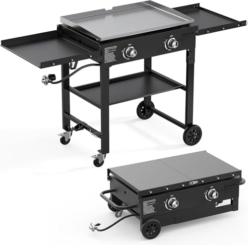 ADREAK 2 Burner Foldable Gas Griddle