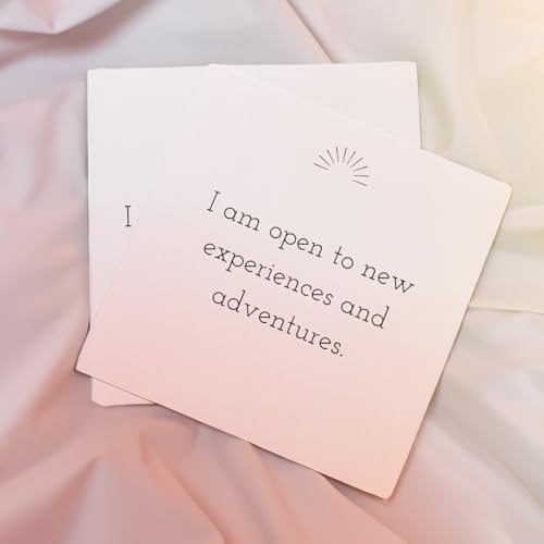 Image of inchI Am inch Affirmation Cards For The Shower - USA Made Tree-Free Waterproof & Durable, Easy To Stick And Remove To Mirror And Shower Tiles, No Adhesive Just Water
