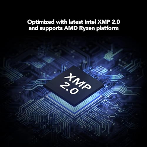 Image of Lexar Hades RGB DDR4 RAM 32GB Kit (2x16GB) 3600 MHz, 288-Pin U-DIMM Desktop, LED Lightning DRAM Gaming, JEDEC /XMP 2.0 High Performance Computer (LD4BU016G-R3600ADLH)