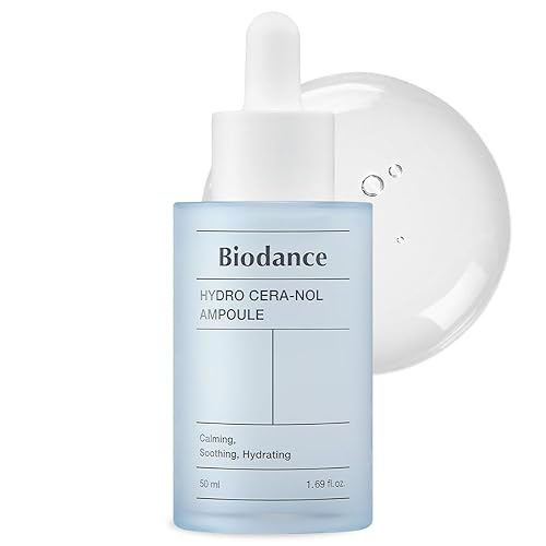 Biodance Ampolla Hydro Cera-nol, suero hidratante intensivo, hidratación profunda y ampolla calmante  0.34 fl. oz x4ea