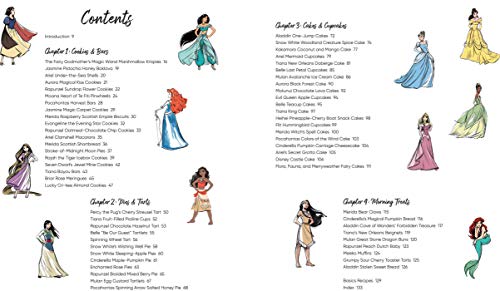 Disney Princess Baking: 60+ Royal Treats Inspired by Your Favorite Princesses, Including Cinderella,
