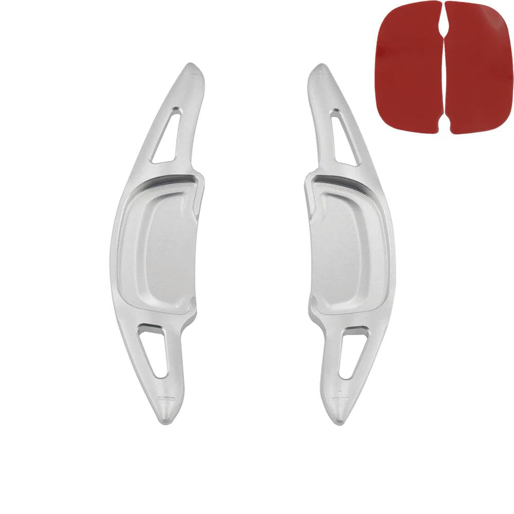 2 Stücke Lenkrad Schaltwippen Verlängerung Paddles Lenkrad Für Mazda 3 CX30 MX30 CX-30 MX-30 e-SKYACTIV-G 2020-2025 Aluminium Schaltwippen Aufkleber
