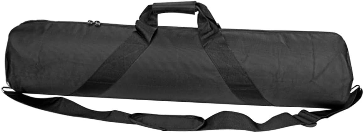 Oxford Cloth Tripod Bag with Shoulder Strap for Photography Equipment Durable Storage Case for Tripods Light Stands Monopods and Accessories Black