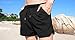 COOFANDY Men Bathing Suit Swimwear Square Leg Chubbies Sexy Elastic Board Short A Black