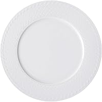 Vista 6 de Villeroy & Boch Cellini - Plato llano, 10.5 pulgadas, porcelana premium, color blanco