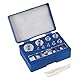 Kalibriergewicht Kit Set, 17 Stücke 211,1 g 10 mg 100 g Kalibrierung Gewichte Set mit Kalibriergewicht Pinzette, Für Digital Schmuck Waage, Labor Studium Gewichte