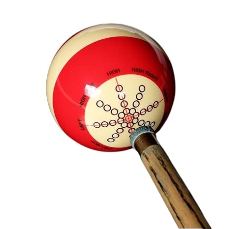 Enajucy Billiards Cue Ball, Standard Table Training Pool Ball For America Pool Eight Ball 57.2Mm/2.3In Diameter (57.2Mm/2.3In) #TOP6