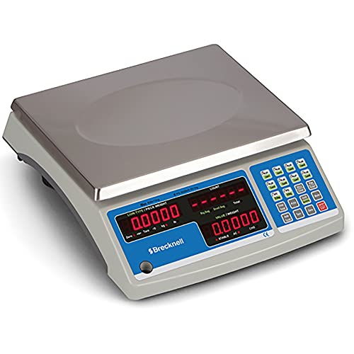 Báscula digital Brecknell contador 60 lb plataforma 11.5x8.75 in