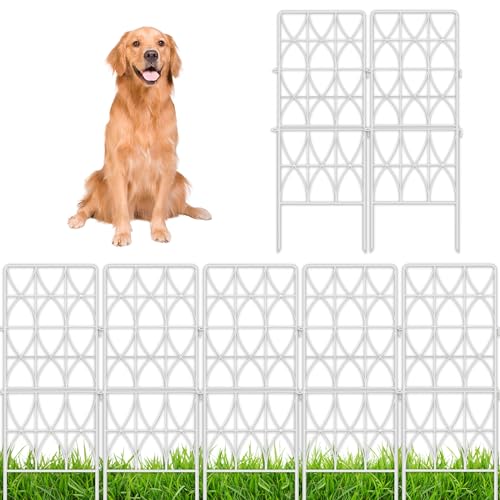 ShopLaLa Animal Barrier Fence (10 Panels) 12.5in(L) x 31in(H) Rustproof