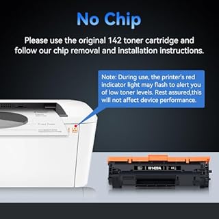 myCartridge SUPCOLOR 142A Compatibile per HP 142A (senza chip) W1420A 142X Toner HP LaserJet M140w M110w M139w Toner Laserjet MFP M140we M110we M139we 142 A (Il prodotto non contiene chip)