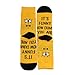 MBMSO 1 Pair Bill Movie Socks It's Funny How Dumb You Are Cartoon TV Gifts for Cartoon Lovers G Fals Socks Mystery Shack Gift