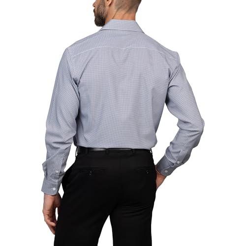 Eddie Bauer Slim Fit Long Sleeve Flax Dress Shirts for Men - Wrinkle Free Long Sleeve Spread Collar Mens Shirt3