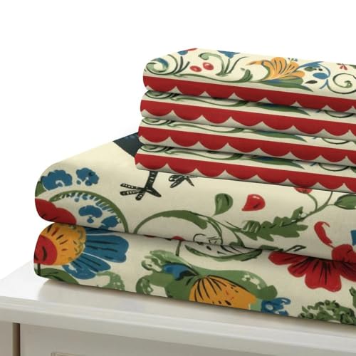 Housse de couette imprimé 3D 260x220cm microfibre confortable - 7
