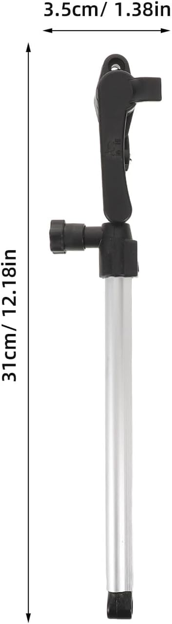 Levemolo Aluminum Rv Window Support Rod 310mm Pair, Elastic Ventilation Prop Rod for Motorhome and Camper Trailer Exterior Window Hold-Open