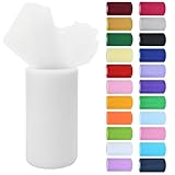 【Size】The package includes 1 rolls of White 6 Inch by 50Yard Tulle , crafted with meticulous attention to detail for your crafting, DIY, and special occasions. 【High-Quality and Easy to Use】Made from premium-quality fabric, our tulle spools combine s...