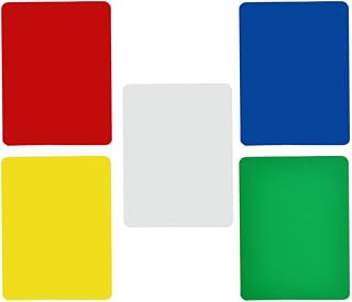 Professional Poker Cut Cards 5Pcs PVC Game Supplies