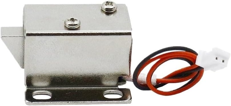 DC6v12v 小型電磁ロック ソレノイドボルトロック アクセスコントロールロック ドアロック OROAOBOMT(LD-0627