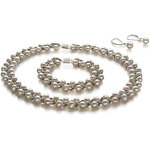 White 6-7mm A Quality Freshwater Cultured Pearl Set Cover