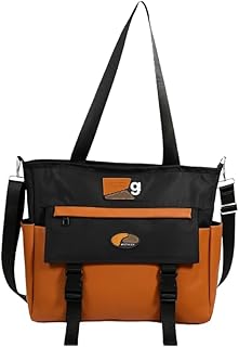 Women's Crossbody Bag Waterproof Shoulder Bag with Soft Satin Strap – A4 Large Capacity & Light – College & School Tote Bag – Multi-Pocket Stylish & Stylish