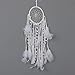 Dream catcher Handmade Traditional White Feather Wall Hanging Car Hanging Home Decoration Ornament Decor Ornament Craft Gift