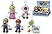 Produktbild Simba 109231008 Super Mario Mario, Mario, Luigi, Toad, Yoshi oder Peach Plüsch Schlüsselanhänger 12,5 cm verschiedene Modelle 1 Stück