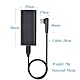 REVODATA Gigabit PoE zu USB-C Konverter Adapter, Typ-C Ausgang Strom & Ethernet 2 in 1, Max 45W 5V zu 20V Aufladen für Smart Phone/Tablet/Laptop, 1000 Mbps Rate, Plug & Play (GPD2CBT-20V)