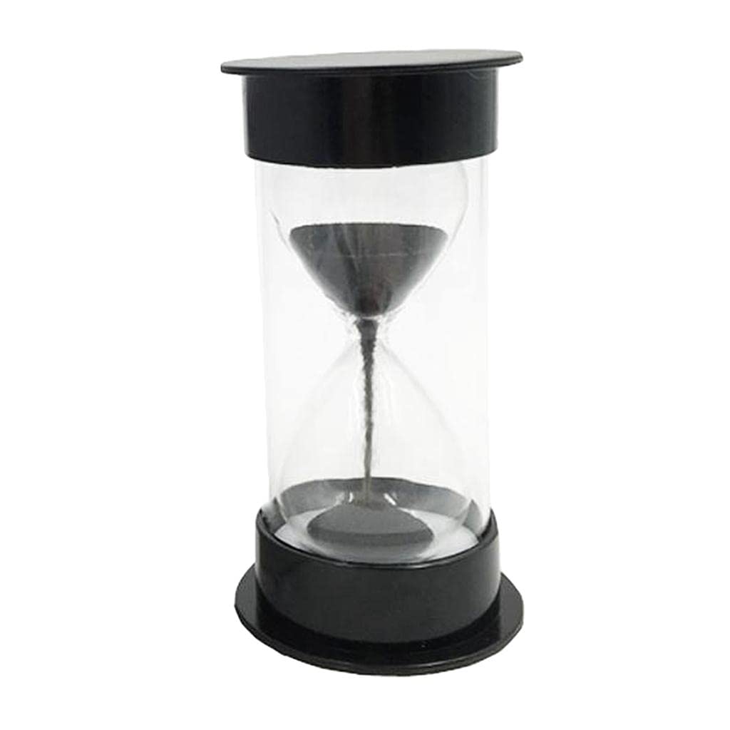 Sablier pour enfants 2 min noir : haute précision pour cuisine et bureau