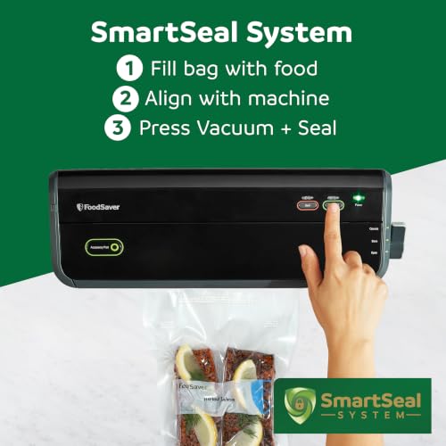 Image of FoodSaver Variety Pack Vacuum Seal Bags, 120 Count Pre-Cut BPA-Free Freezer Bags (20 Pint, 60 Quart, 40 Gallon) for Food Storage, Sous Vide, Meal Prep