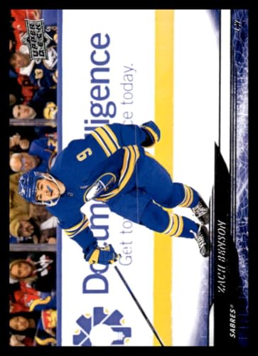 2024-25 Upper Deck #24 Zach Benson Buffalo Sabres Series 1 NHL Hockey Base Trading Card
