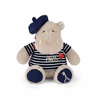 Porte-clés Peluche Ours Marinier Tour Eiffel DOUDOU ET COMPAGNIE | 14 Cm | Collection Amour De Paris | Cadeau Souvenir - 3