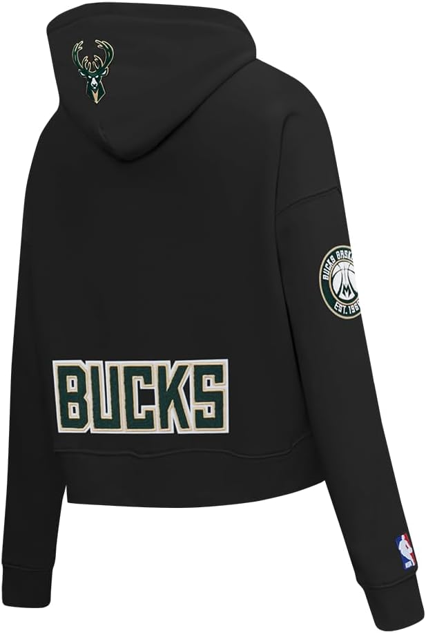 [Pro Standard] フード付きトレーナー Womens Nba Milwaukee Bucks Classic Playe