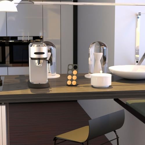 Suporte Porta Organizador De Mesa Compatível com Até 8 Cápsulas de Café Dolce Gusto