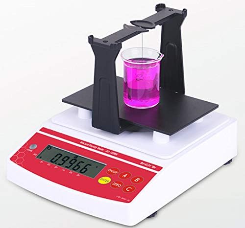 MXBAOHENG Electronic Densimeter Gravimeter Tester Liquid Specific Gravity Density Meter for Juice Coffee Beer Tomato Juice Brix 0.01% 0.001°Bé 0.01-100.00% 0.0001g/cm3 (AU-120BX)