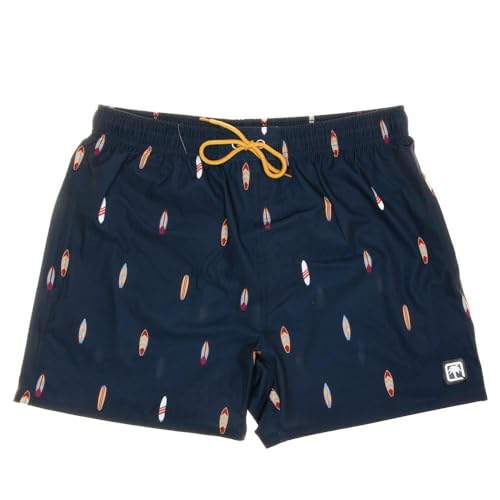Photo de Short de Bain Imprimée Marine Homme Sun project3053
