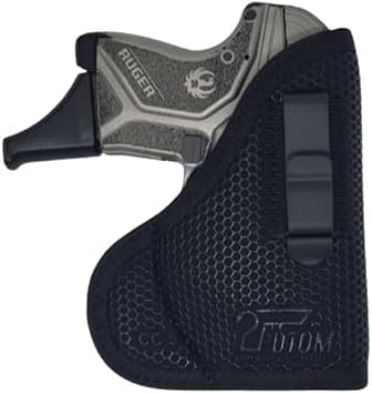 DTOM Combination Pocket/IWB Holster for Both Ruger LCP and Keltec P3at, P32 W/Crimson Tracing Lasers, cc5