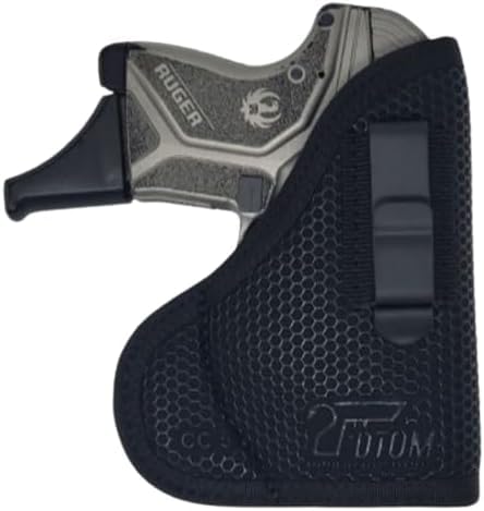DTOM CC5 Combination Pocket/IWB Holster for Both Ruger LCP and Keltec P3AT, P32 w/Crimson Trace Lasers