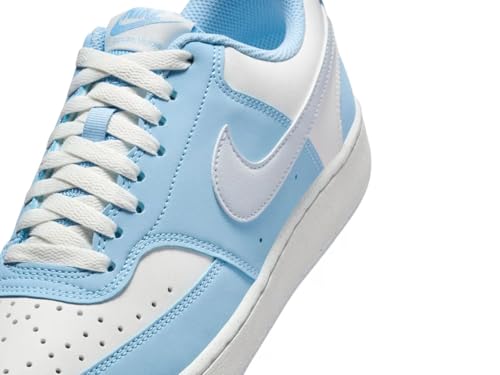 Nike Nike Womens Court Vision Low Summit White/Football Grey/Psychic Blue 9 Medium