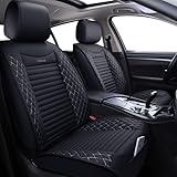 Aierxuan 5 Car Seat Covers Full Set Waterproof Leather Universal for... * (#ad)