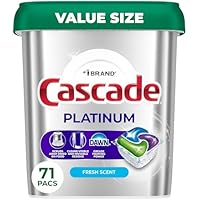 71-Count Cascade Platinum Dishwasher Detergent Pods only .53-.45: eDeal Info