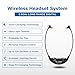 TV · Ears Long Range Digital Wireless Headset System, 5.8 GHz RF Transmitter Headsets for TV, Ideal for Seniors & with Hearing Difficulties, Works with a Wide Range of TV Brands, 1 Pair