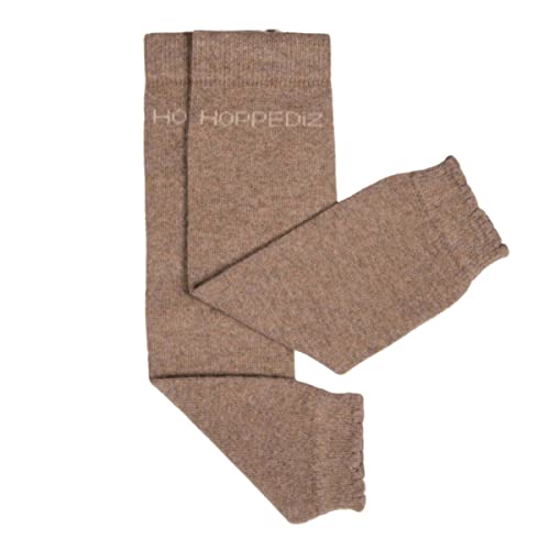 HOPPEDIZ Cashmere/Merino Wool Baby Leg Warmers Jambières pour bébé, Naturel, Taille Unique Unisex