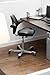 HAG Capisco Adjustable Sit to Stand Desk Chair - Black Frame - Leather Tan Brown Seat