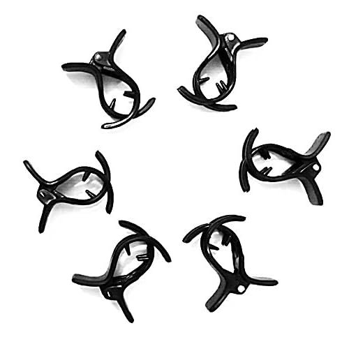 SMART VILLA TRADERS Plastic Banana Hair Clips/Clutch for Girls and Women (Butterfly black, Pack of 1) Deal