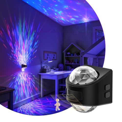 L LOHAS LED Motion Sensor Night Light, Projector Night Light,Color Changing