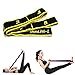 JJunLiM Bandes de Boucle d'exercice Bandes Latines Extensibles 15-20 kg Bandes élastiques de Yoga Pilates Résistance Fitness Bandes de Formation de Danse élastique Gymnastique (90cm Yellow)