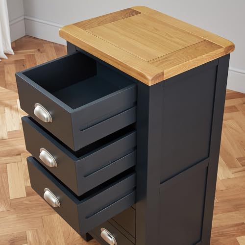 Cotswold Painted Furniture Tallboy Chest Of Drawers 7 Cotswold Painted Furniture Tallboy Chest Of Drawers - Image 7