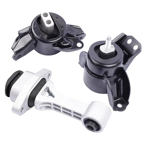Engine Motor & Transmission Mount Compatible with 2014 2015 2016 2017 2018 2019 kia Soul 1.6L 2.0L L4 3-Piece Set Replace OE：A71065 A71093 A71067 by QRYIPPDM - Used condition - US$44.95