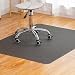 Baroyal Office Chair Mat for Hardwood Floor Under Desk Computer Rolling Chair Mat for Wood/Tile Floor Non-Slip Heavy Duty Desk Rug PVC Plastic Hard Floor Protector 36" x 48" (Espresso)