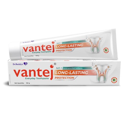 Vantej Toothpaste | Sensitivity Protection & Healing | 100 Grams | Long Lasting Protection | Repairs & Rebuilds Enamel | Unflavored